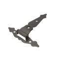 Nationwide 8" Unassembled Zinc-Plated T-Hinge Pair (Black) - NW38937AQ