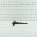 Nationwide 8" Zinc-Plated Ornamental T-Hinge Pair with 3" Mounting Hardware (Black) - NW38937MDQ