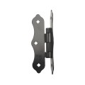 Nationwide 8" Traditional Butterfly Hinge Pair with 1 3/4" Lag Screws (Black) - NW38943T