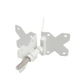 Nationwide 3.5" x 3.25" Standard-to-Standard Hinge Pair with Stainless Steel Self-Drilling Screws (White) - NW38950NSSWD