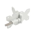 Nationwide 3.5" x 3.25" Standard-to-Standard Hinge Pair with Stainless Steel Self-Drilling Screws (White) - NW38950NSSWD