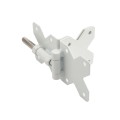 Nationwide 3.5" x 3.25" Standard-to-Standard Hinge Pair with Stainless Steel Self-Drilling Screws (White) - NW38950NSSWD