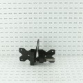 Nationwide Adjustable Heavy-Duty Stainless Steel Non-Self-Closing Hinge Pair with Stainless Steel Self-Drilling Screws (Black) - NW38954-SSBD