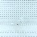 Nationwide Two-Side Activated Narrow Strike Flange Latch with Long Thumb Latch & Return Spring (White) - NW6068AL-SSW