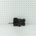 Nationwide Horizontally Adjustable Wrap-Around Gate Hinge Pair for 1-1/2" Gate Frames (Black) - NW6082ASCP-SSB