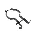Nationwide Fork Gate Latch Kit with Handle (Black) - NW6185-BK