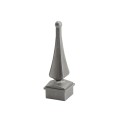 Nationwide 1" Quad Slip-On Finial with Sandblast Finish - NW6200-SBL