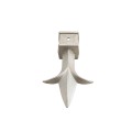 Nationwide 5/8" Triad Slip-On Finial with Sandblast Finish - NW6207-SBL