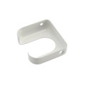 Nationwide ArmourLatch Metal Cover Plate for ArmorLatch Magnetic Lever Handle Latch (White)