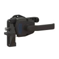 Nationwide Keystone Lockless Lever Latch with Stainless Steel Self-Drilling Screws | Black - NW6254NL-BK