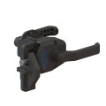 Nationwide Keystone Lockless Lever Latch with Stainless Steel Self-Drilling Screws | Black - NW6254NL-BK