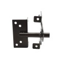 Nationwide Narrow Gap Latch with Stainless Steel Self Drilling Screws (Black) - NW6268-SSBD