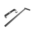 Nationwide 24" Commercial Padlockable Drop Rod (Black) - NW6270L-24BK