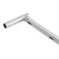 Nationwide 24" Commercial Padlockable Hot-Dip Galvanized Drop Rod - NW6270L-24HDG