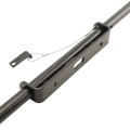 Nationwide 36" Commercial Padlockable Drop Rod (Black) - NW6270L-36BK