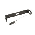 Nationwide 48" Commercial Padlockable Drop Rod (Black) - NW6270L-48BK