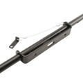Nationwide 48" Commercial Padlockable Drop Rod (Black) - NW6270L-48BK