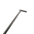 Nationwide 48" Commercial Padlockable Drop Rod (Black) - NW6270L-48BK