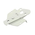 Nationwide Hidden Spring Latch For 1 1/4" - 2 1/2" Gate Frames (White) - NW6283-SSWD