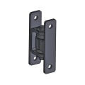 Nationwide Heavy-Duty Ball Bearing Gate Hinge - Black Aluminum Bolt-On Body & Black Steel Bolt-On Yoke