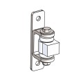 Nationwide Heavy-Duty Ball Bearing Gate Hinge - Unpainted Aluminum Weld-On Body & Unpainted Steel Bolt-On Yoke