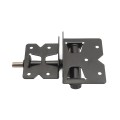 Nationwide Heavy Duty Stainless Steel Self-Closing Hinge Pair with Stainless Steel Screws (Black) - NWSS-HD-SC-BK
