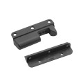 Nationwide OrnaMag Reversible, Adjustbale, Lockable Keyed-Alike Magnetic Gate Latch for Metal Single and Double Gates with Self-Drilling Screw (Black) (Default)