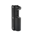 Nationwide OrnaMag Reversible Adjustable Lockable Magnetic Gate Latch for Metal Single and Double Gates with Self-Drilling Screw (Black) (Default)