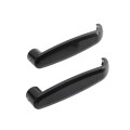 Nationwide OrnaMag Reversible Adjustable Lockable Magnetic Gate Latch for Metal Single and Double Gates with Self-Drilling Screw (Black) (Default)