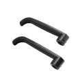 Nationwide OrnaMag Reversible Adjustable Lockable Magnetic Gate Latch for Metal Single and Double Gates with Self-Drilling Screw (Black) (Default)