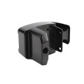 Nationwide OrnaMag Reversible Adjustable Lockable Magnetic Gate Latch for Metal Single and Double Gates with Self-Drilling Screw (Black) (Default)