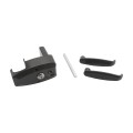 Nationwide OrnaMag Reversible, Adjustable, Lockable Magnetic Gate Latch for Metal Single and Double Gates with Self-Drilling Screw (Bronze)