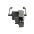Nationwide OrnaMag Reversible, Adjustable, Lockable Magnetic Gate Latch for Metal Single and Double Gates with Self-Drilling Screw (Bronze)