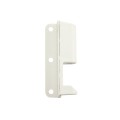 Nationwide OrnaMag Reversible, Adjustable, Lockable Keyed-Alike Magnetic Gate Latch for Metal Single and Double Gates with Self-Drilling Screw (White)