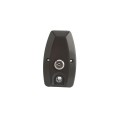 Nationwide OrnaMag Reversible, Adjustbale, Lockable Keyed-Alike Magnetic Gate Latch for Metal Single and Double Gates with Self-Drilling Screw (Bronze)