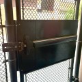 Lockey PS42BW Panic Shield Value Kit (Black) - Shield, Panic Bar, Strike Bracket