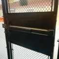 Lockey PS62B Panic Shield Security Kit (Black) - Shield, Panic Bar, Strike Bracket, Gate Box, Panic Trim, Max Guard