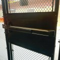 Lockey PS42BW Panic Shield Value Kit (Black) - Shield, Panic Bar, Strike Bracket