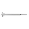 Lockey ED41S Edge Panic Shield Value Kit (Silver) - Shield, Panic Bar, Strike Bracket, Latch Protector, Jamb Stop