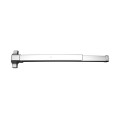 Lockey ED61SM Edge Panic Shield Security Kit (Silver) - Shield, Panic Bar, Strike Bracket, Gate Box, Panic Trim, Latch Protector, Jamb Stop, Max Guard