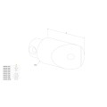 Latching tip and deadbolt set  - for flat profiles (13/16")