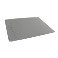 Lockey 24" PS Panic Shield 3x1, Predrilled To Fit PB1100, PB2500 & V40 Series Panic Bars (Silver) - PS3X1SILVER24INCH