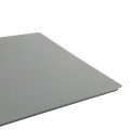 Lockey 24" PS Panic Shield 3x1, Predrilled To Fit PB1100, PB2500 & V40 Series Panic Bars (Silver) - PS3X1SILVER24INCH