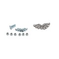 Lockey 24" PS Panic Shield 3x1, Predrilled To Fit PB1100, PB2500 & V40 Series Panic Bars (Silver) - PS3X1SILVER24INCH