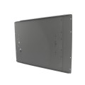 Lockey 24" PS Panic Shield 3x1, Predrilled To Fit PB1100, PB2500 & V40 Series Panic Bars (Silver) - PS3X1SILVER24INCH
