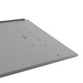 Lockey 24" PS Panic Shield 3x1, Predrilled To Fit PB1100, PB2500 & V40 Series Panic Bars (Silver) - PS3X1SILVER24INCH
