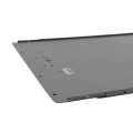 Lockey 24" PS Panic Shield 3x1, Predrilled To Fit PB1100, PB2500 & V40 Series Panic Bars (Silver) - PS3X1SILVER24INCH