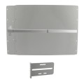 Lockey PS41SL Panic Shield Value Kit (Silver) - Shield, Panic Bar, Strike Bracket