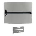 Lockey Panic Shield Value Kit w/ Panic Bar - Choose Color & Detex V-40 Panic Bar Type