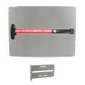 Lockey PS43S Panic Shield Value Kit (Silver) - Shield, Panic Bar, Strike Bracket